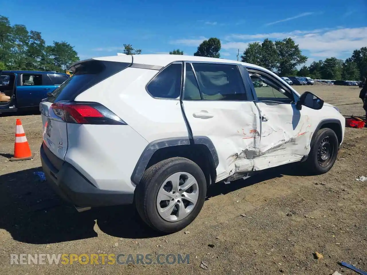 3 fotografías del automóvil dañado 2T3F1RFVXPW373910 TOYOTA RAV4 2023