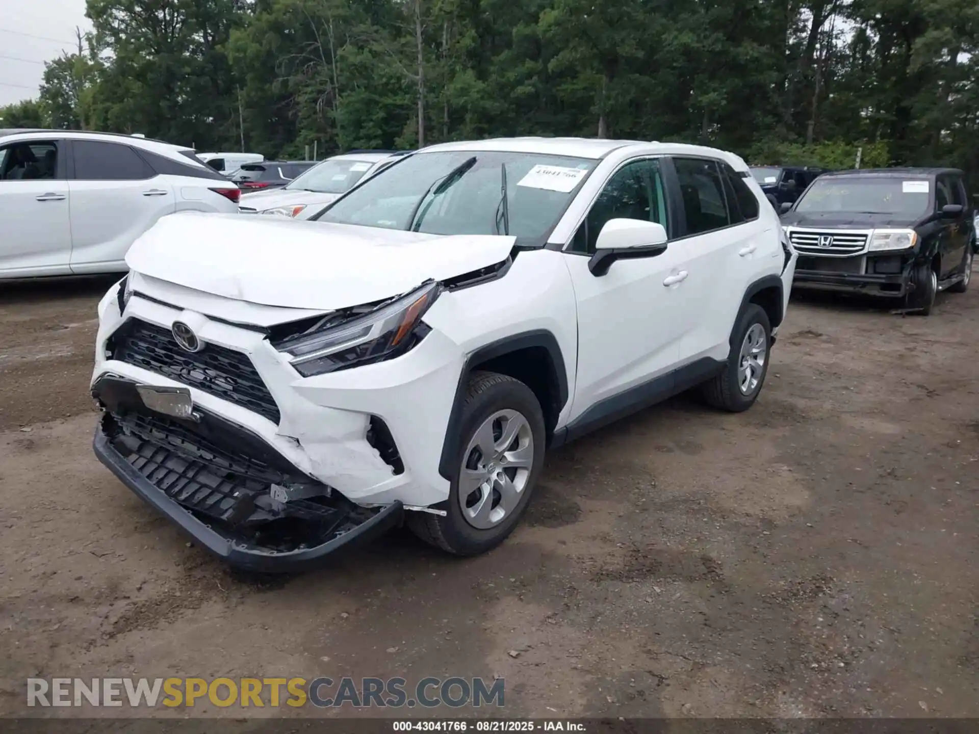 2 Photograph of a damaged car 2T3G1RFV0PC347077 TOYOTA RAV4 2023