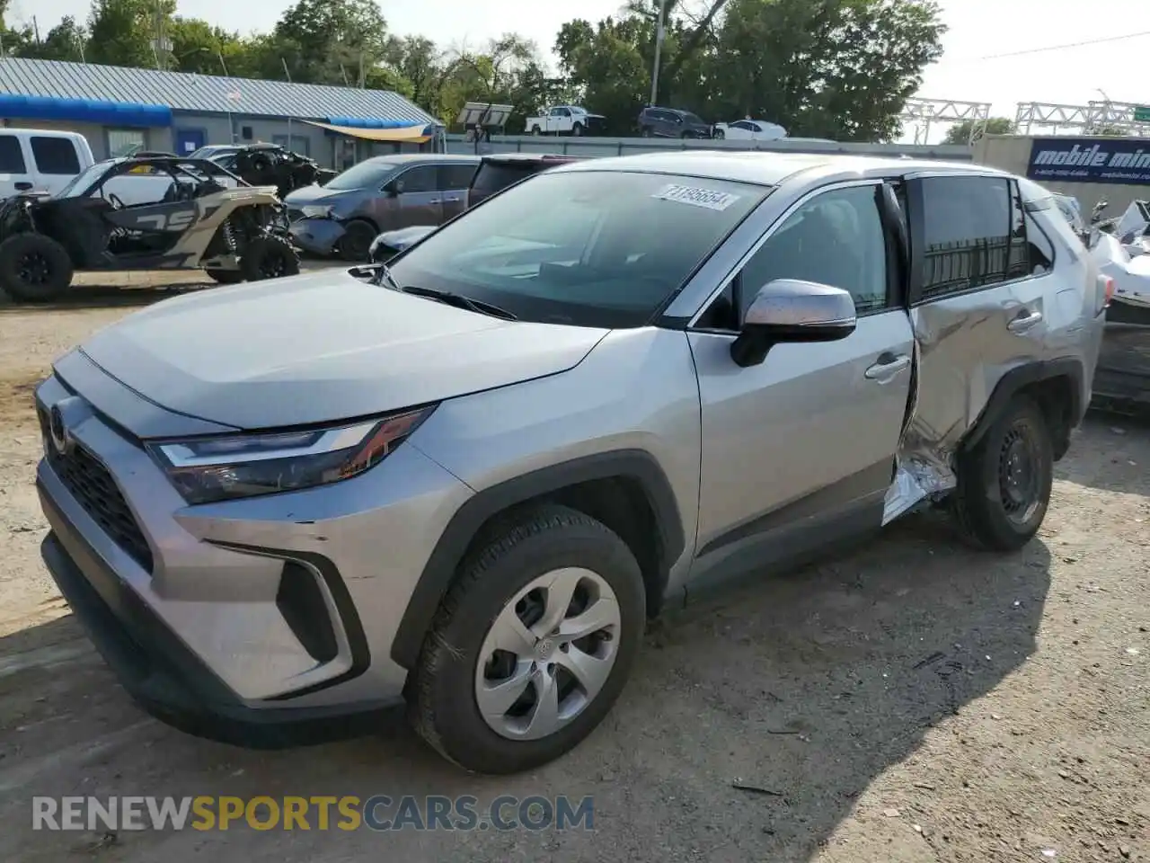 1 Photograph of a damaged car 2T3G1RFV4PC328337 TOYOTA RAV4 2023