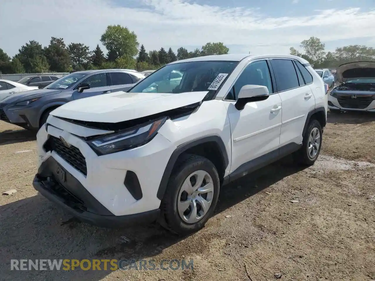 1 Photograph of a damaged car 2T3G1RFV6PC324726 TOYOTA RAV4 2023