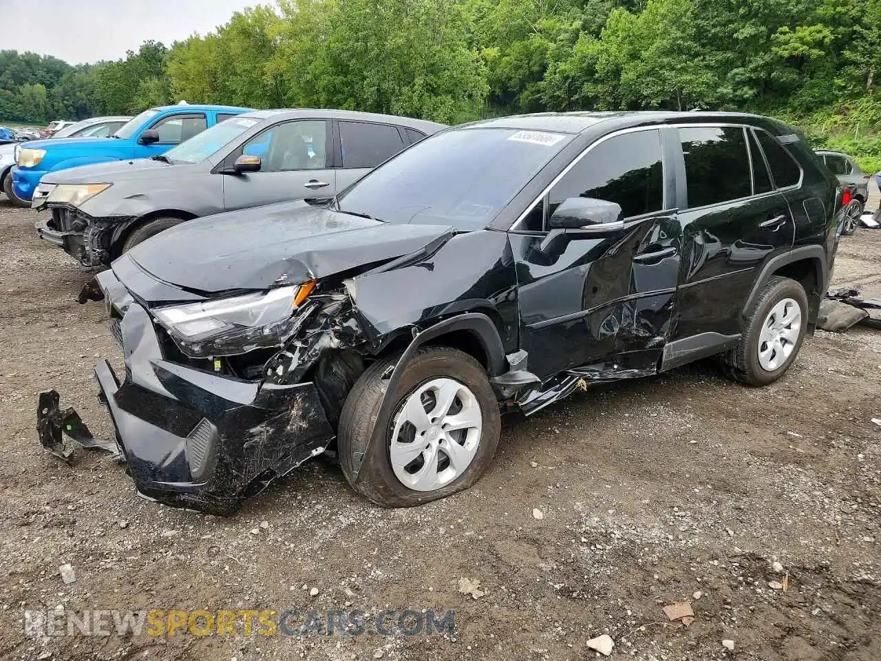 1 Photograph of a damaged car 2T3G1RFV6PC391987 TOYOTA RAV4 2023