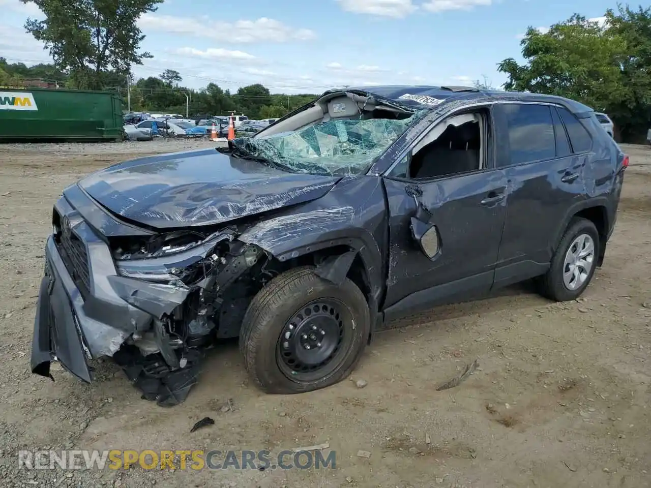 1 Photograph of a damaged car 2T3G1RFV8PC383485 TOYOTA RAV4 2023