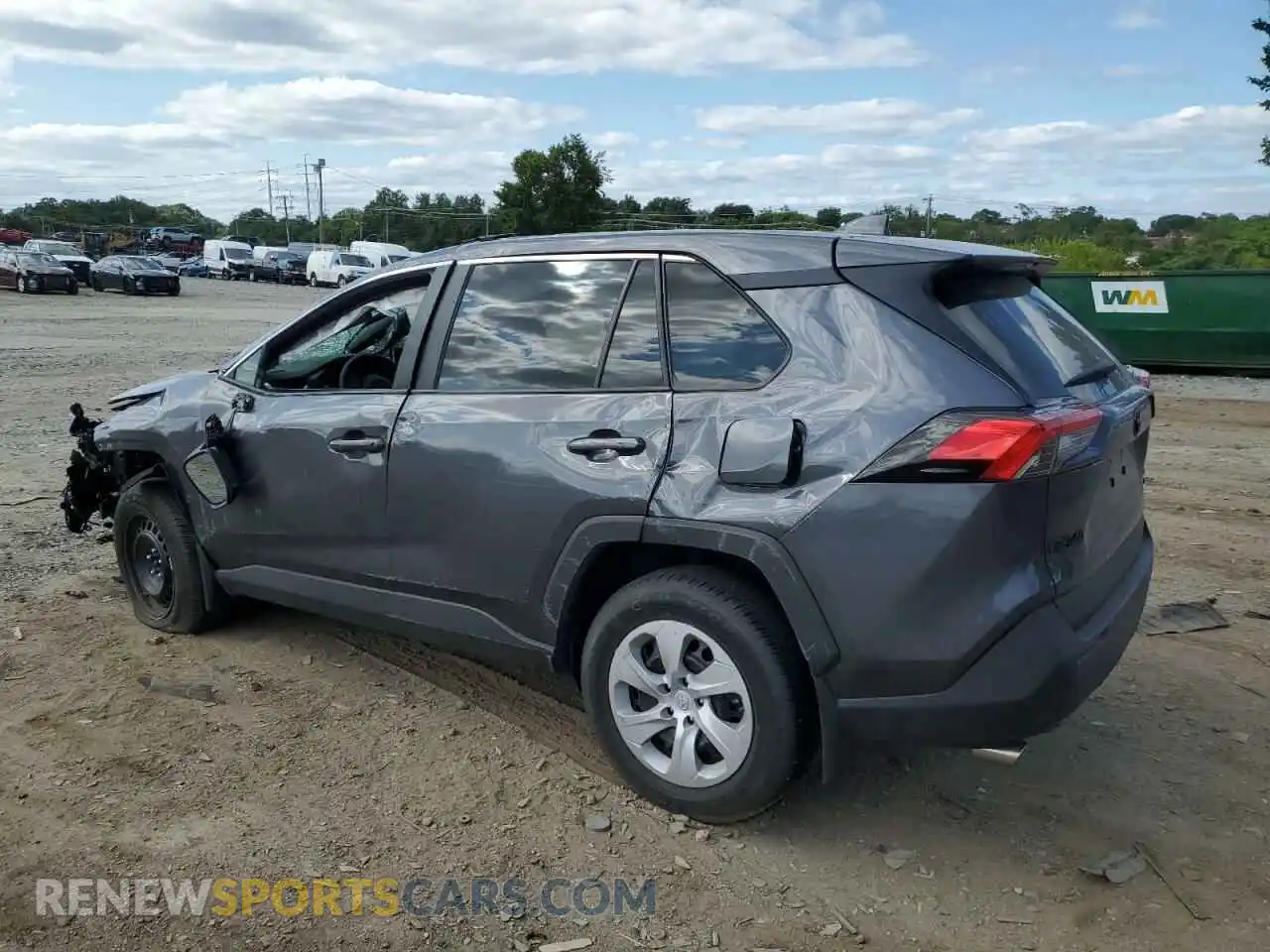 2 Photograph of a damaged car 2T3G1RFV8PC383485 TOYOTA RAV4 2023
