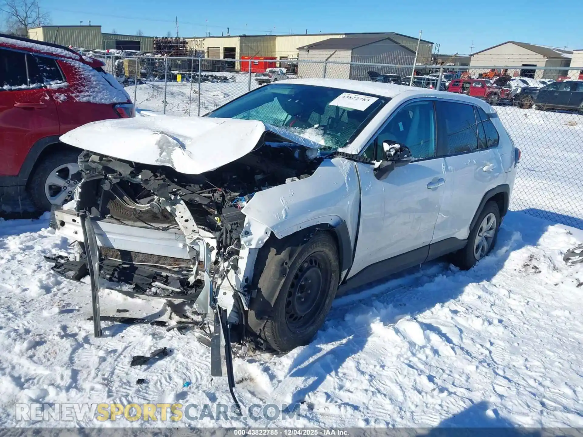 2 Photograph of a damaged car 2T3G1RFVXPC341867 TOYOTA RAV4 2023