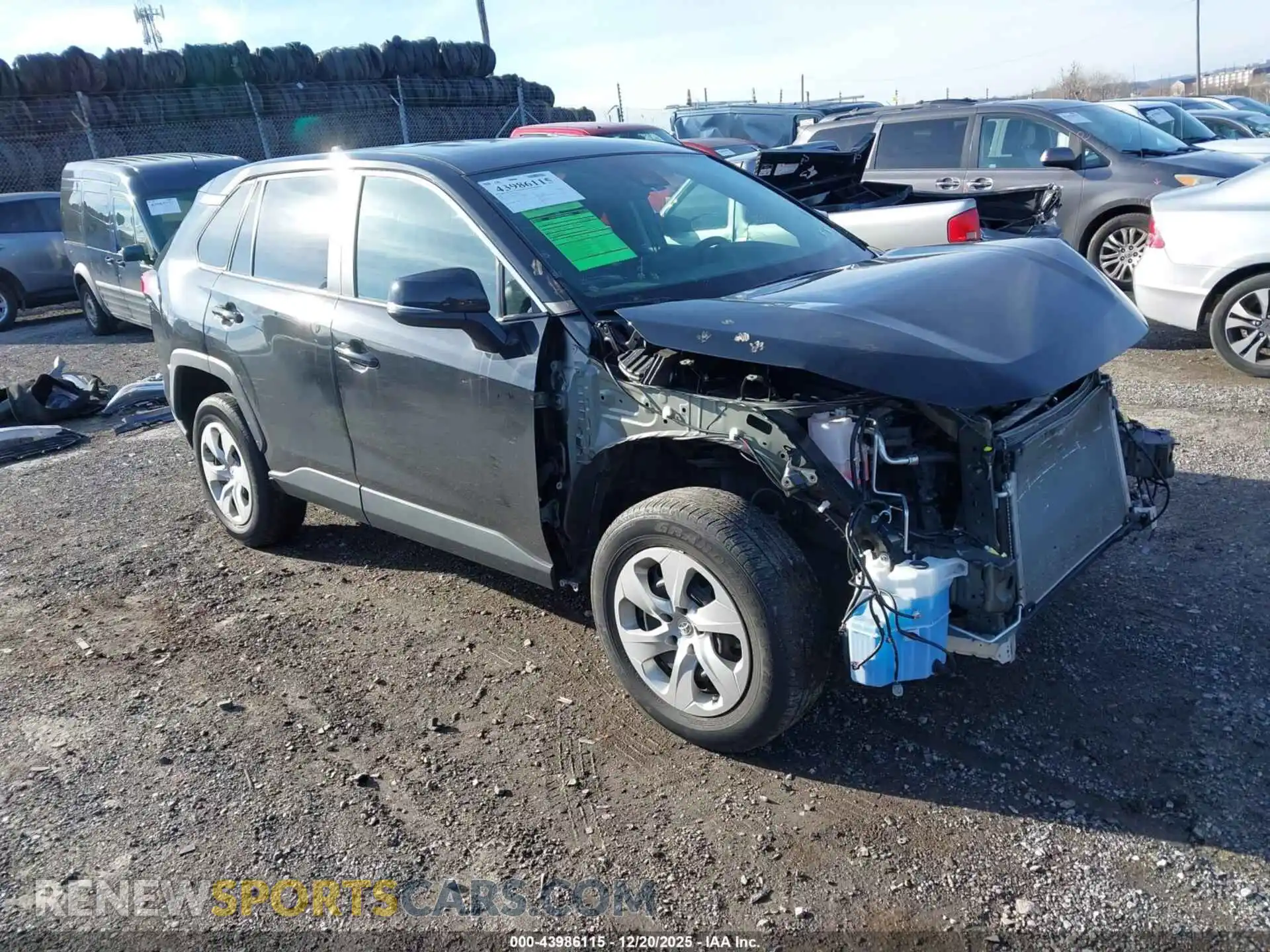 1 Photograph of a damaged car 2T3G1RFVXPC373315 TOYOTA RAV4 2023