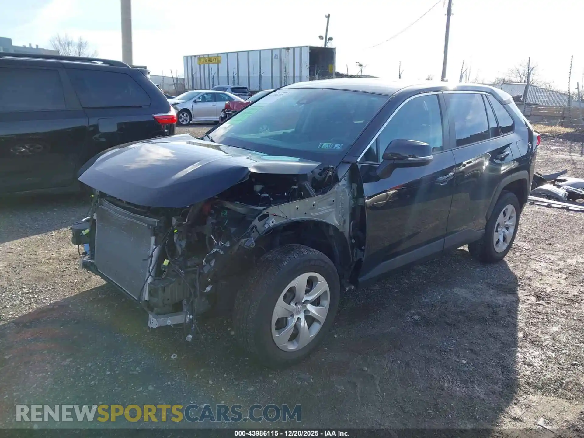 2 Photograph of a damaged car 2T3G1RFVXPC373315 TOYOTA RAV4 2023