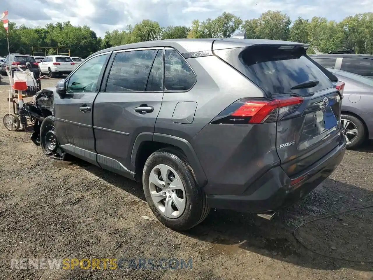 2 Photograph of a damaged car 2T3G1RFVXPW340667 TOYOTA RAV4 2023