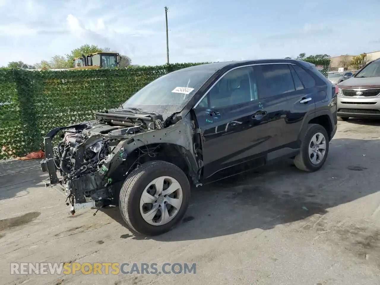 1 Photograph of a damaged car 2T3H1RFV0PC215571 TOYOTA RAV4 2023