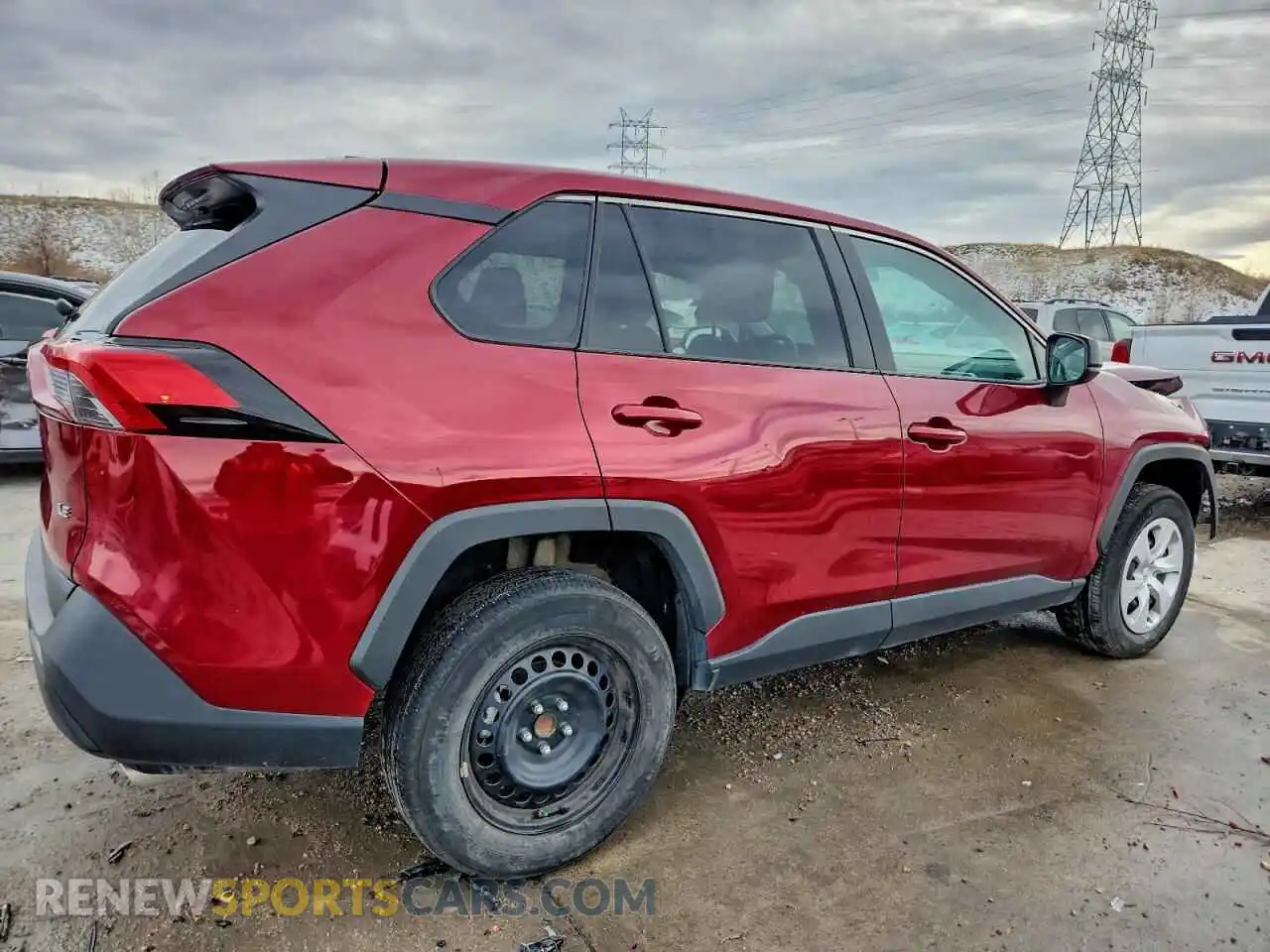 3 Фотография поврежденного автомобиля 2T3H1RFV0PW270536 TOYOTA RAV4 2023