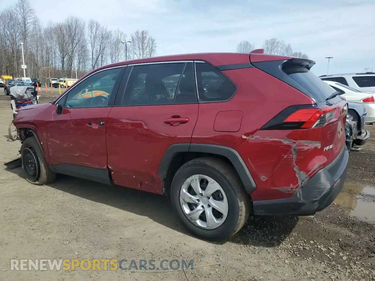 2 Photograph of a damaged car 2T3H1RFV0PW297686 TOYOTA RAV4 2023