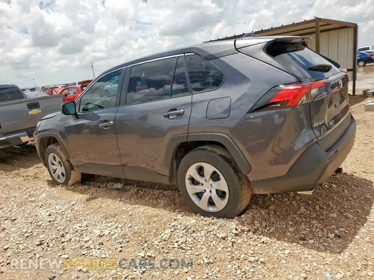 2 Photograph of a damaged car 2T3H1RFV1PW261280 TOYOTA RAV4 2023