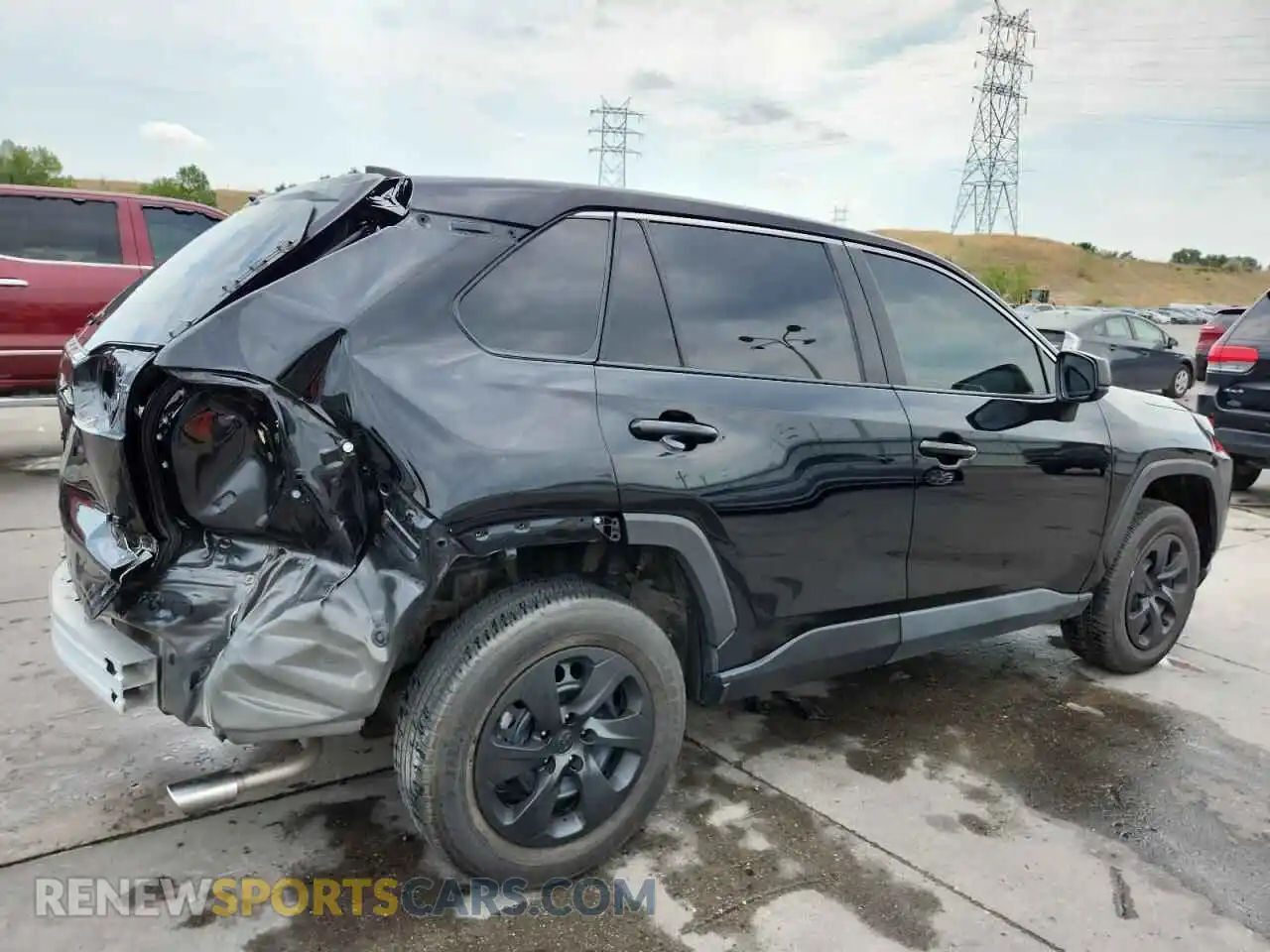 3 Photograph of a damaged car 2T3H1RFV2PC219850 TOYOTA RAV4 2023