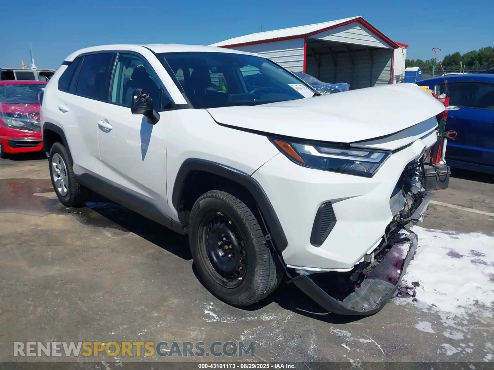 1 Photograph of a damaged car 2T3H1RFV2PC230377 TOYOTA RAV4 2023