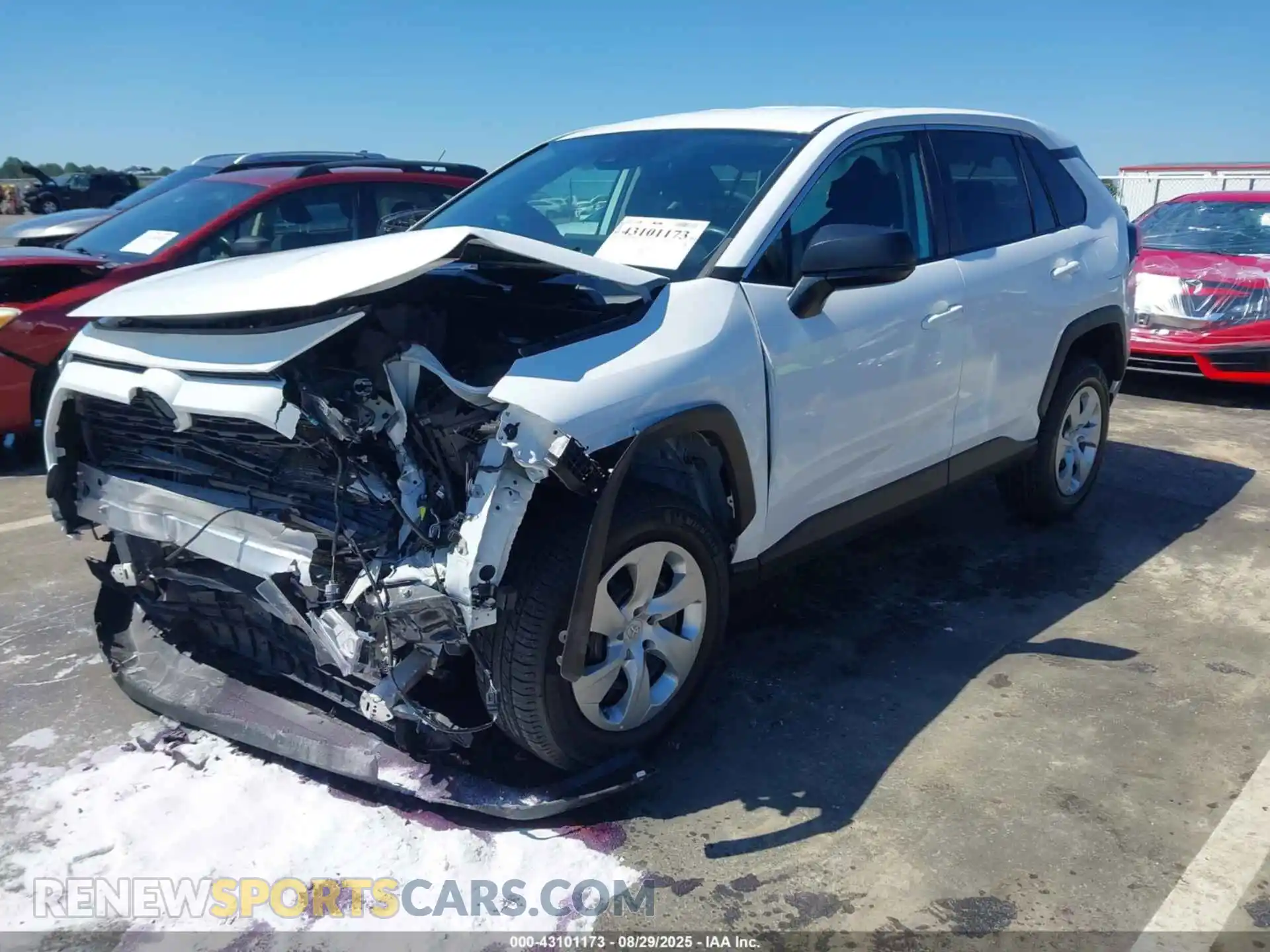 2 Photograph of a damaged car 2T3H1RFV2PC230377 TOYOTA RAV4 2023