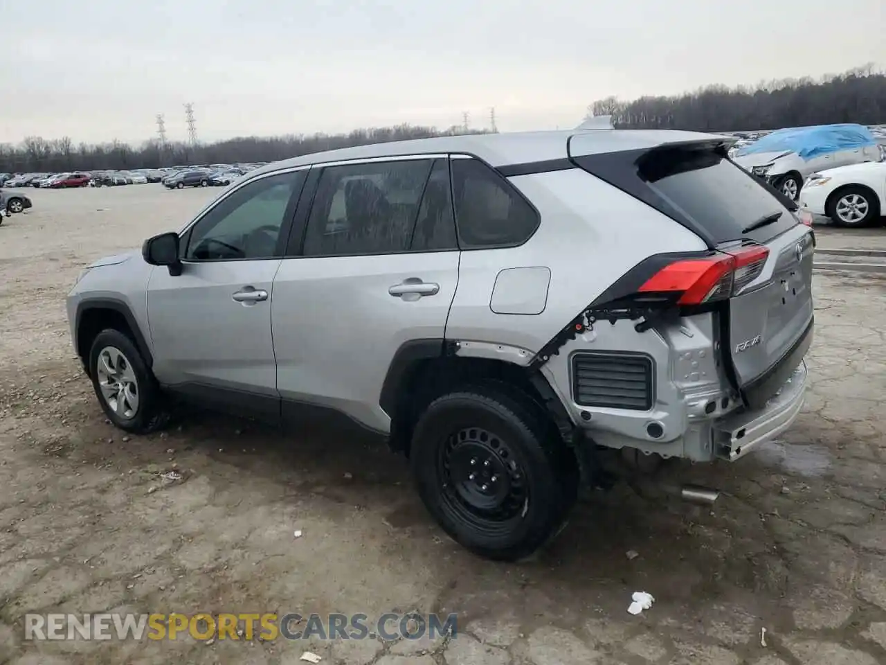 2 Photograph of a damaged car 2T3H1RFV2PW246092 TOYOTA RAV4 2023