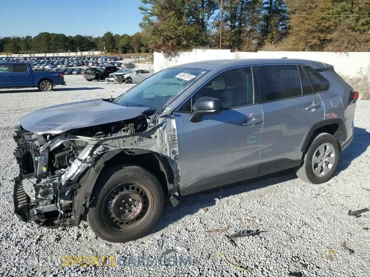 1 Photograph of a damaged car 2T3H1RFV3PC214186 TOYOTA RAV4 2023