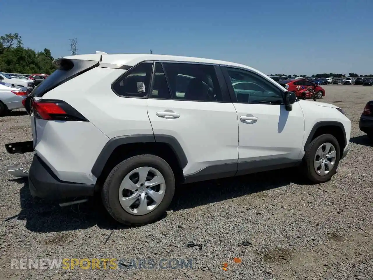 3 Photograph of a damaged car 2T3H1RFV3PC222076 TOYOTA RAV4 2023