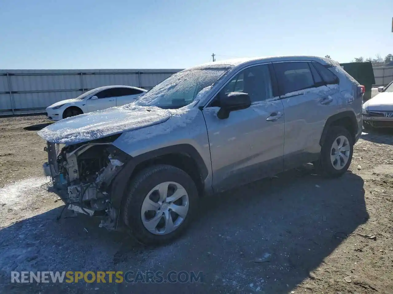 1 Photograph of a damaged car 2T3H1RFV3PC227939 TOYOTA RAV4 2023