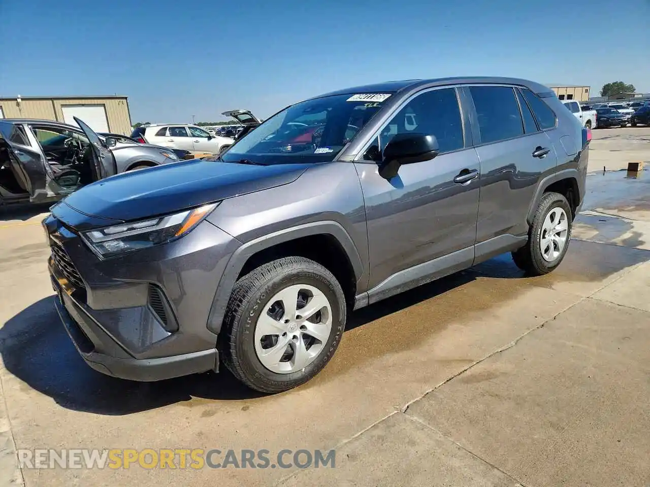 1 Photograph of a damaged car 2T3H1RFV3PC231327 TOYOTA RAV4 2023