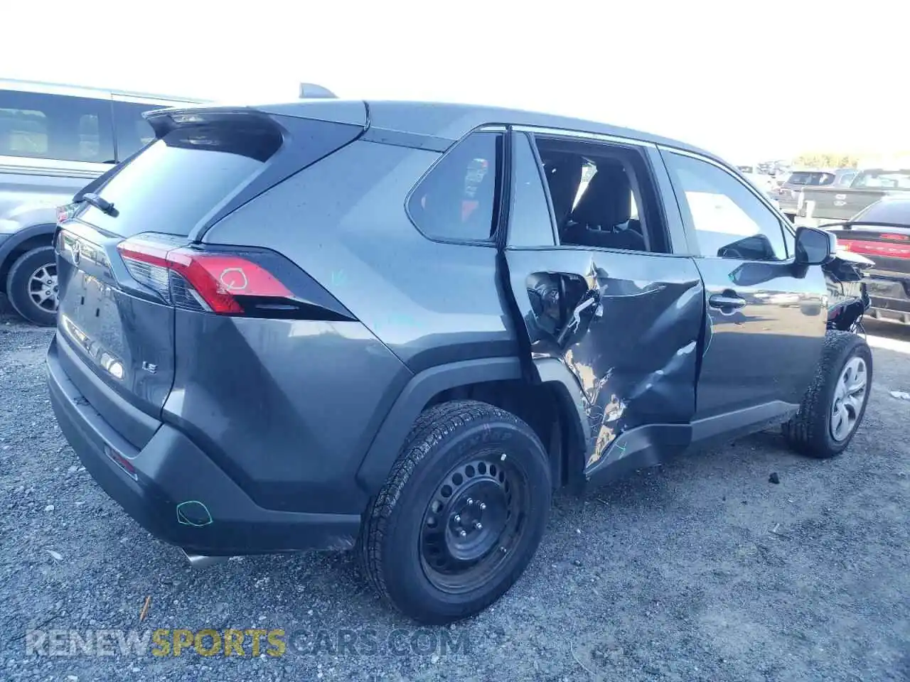 3 Photograph of a damaged car 2T3H1RFV3PC238455 TOYOTA RAV4 2023