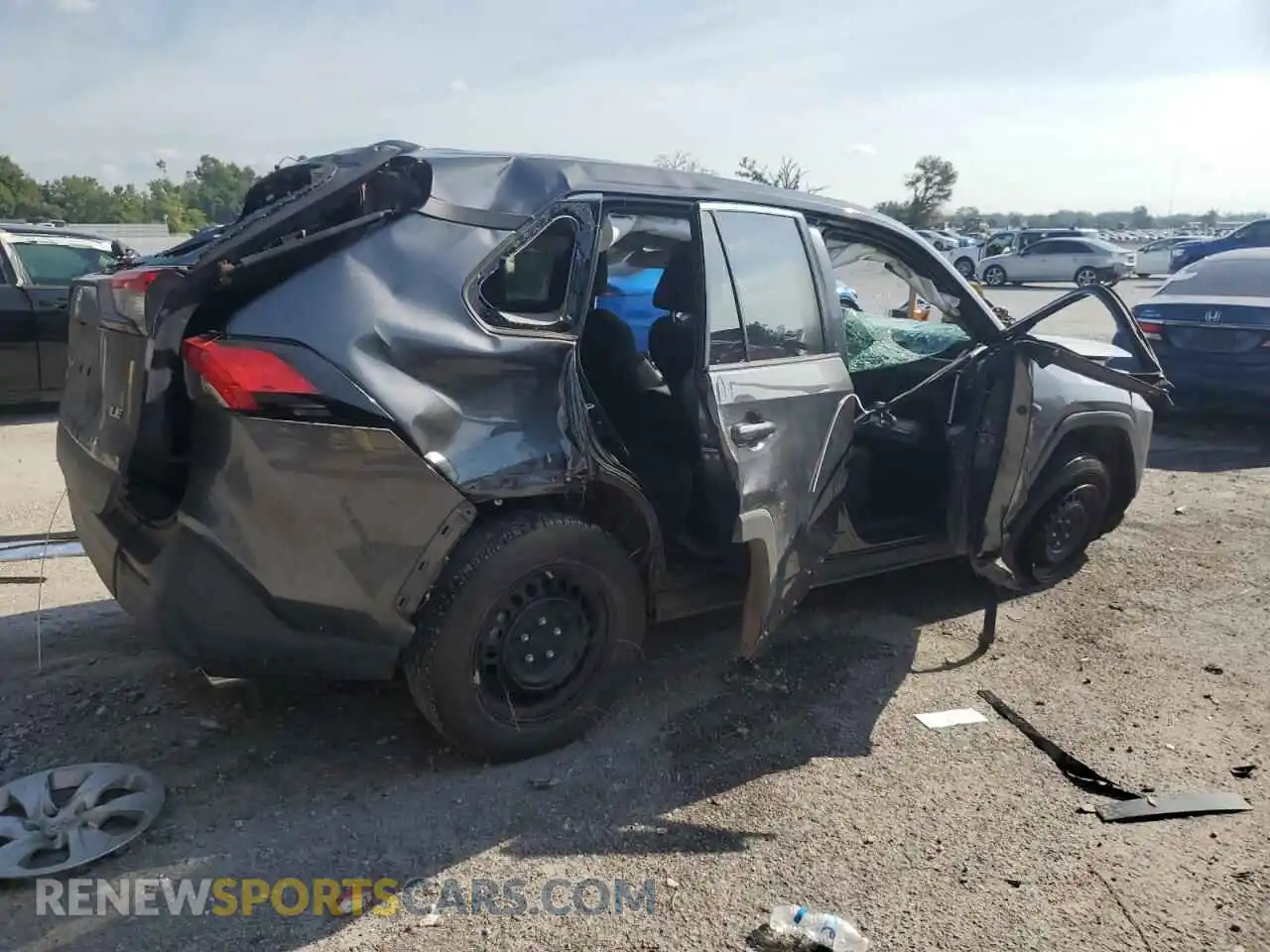 3 Photograph of a damaged car 2T3H1RFV3PC242053 TOYOTA RAV4 2023