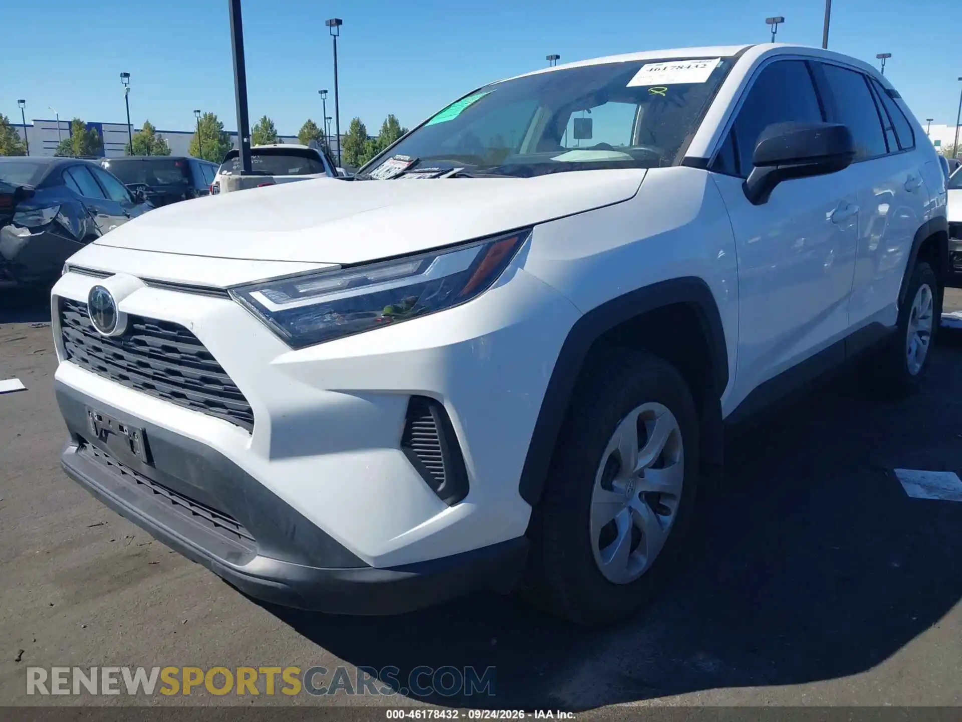 2 Photograph of a damaged car 2T3H1RFV3PC246975 TOYOTA RAV4 2023