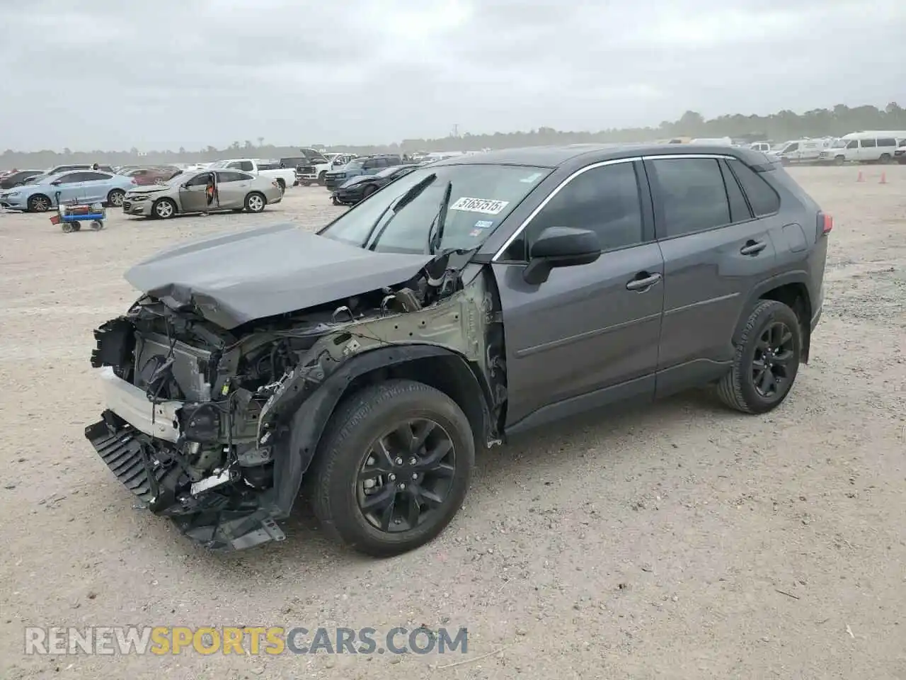 1 Photograph of a damaged car 2T3H1RFV4PC220224 TOYOTA RAV4 2023