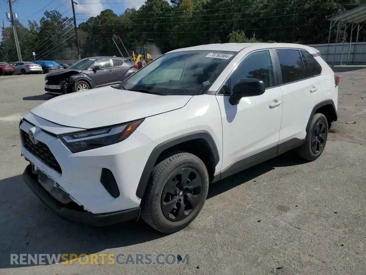 1 Photograph of a damaged car 2T3H1RFV4PC235452 TOYOTA RAV4 2023