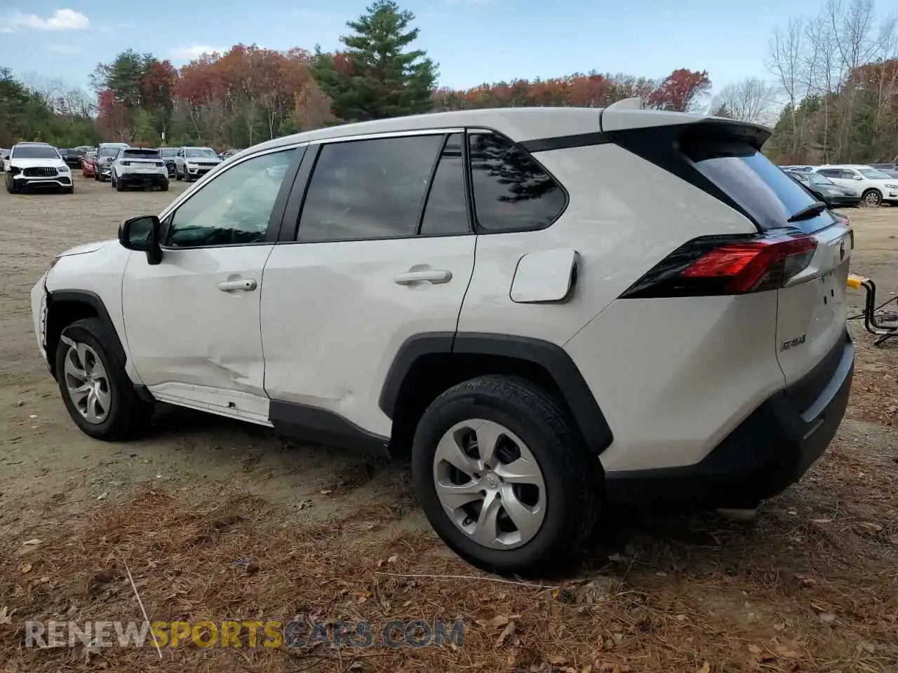 2 Photograph of a damaged car 2T3H1RFV4PW274587 TOYOTA RAV4 2023