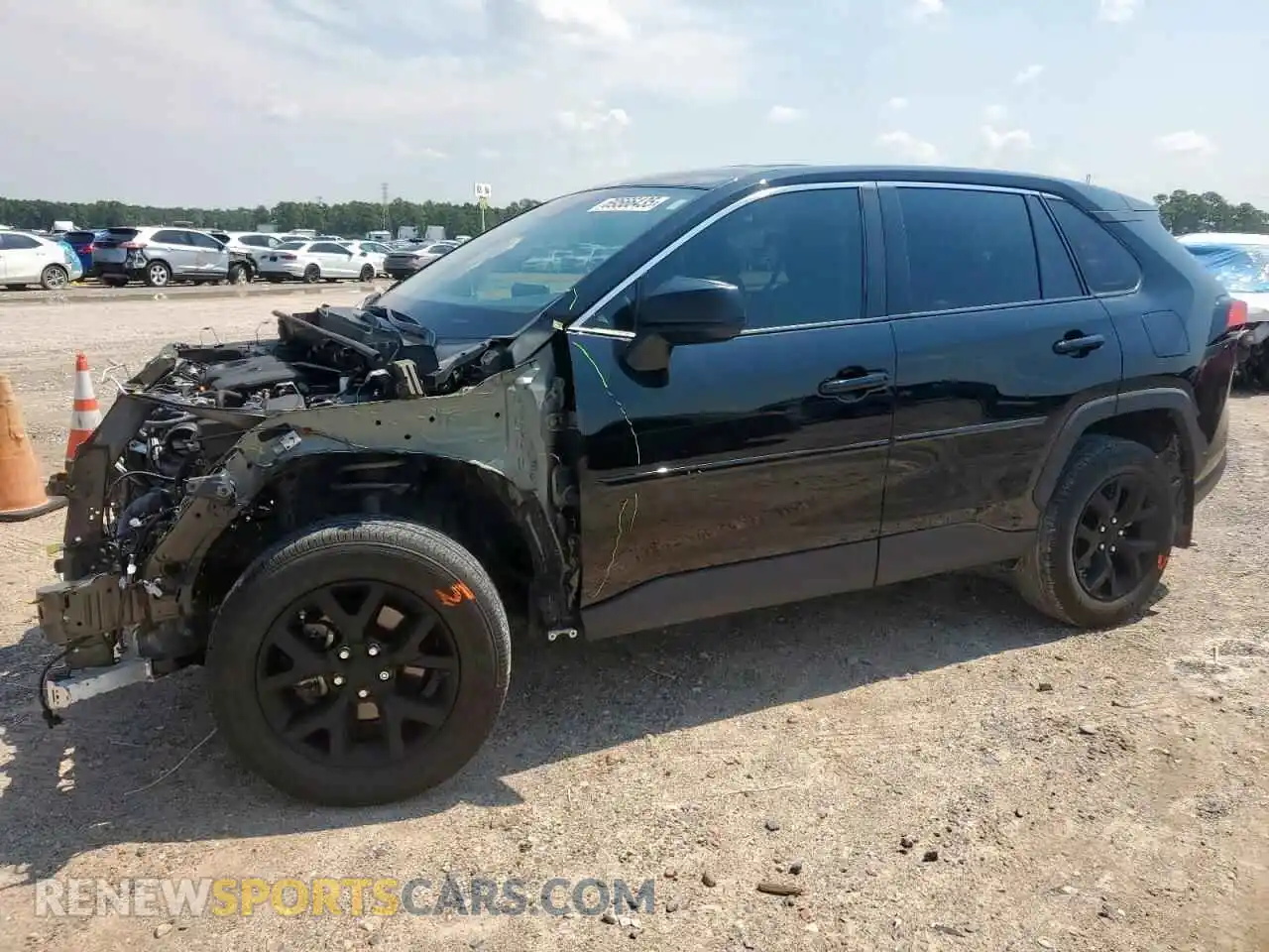 1 Photograph of a damaged car 2T3H1RFV5PC232026 TOYOTA RAV4 2023