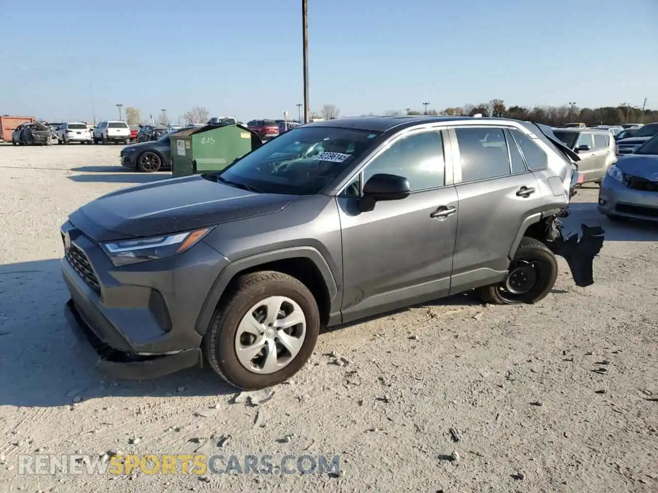 1 Photograph of a damaged car 2T3H1RFV5PC232219 TOYOTA RAV4 2023