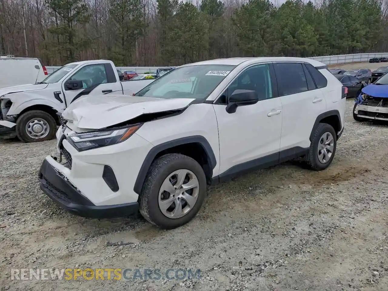1 Photograph of a damaged car 2T3H1RFV5PC234052 TOYOTA RAV4 2023