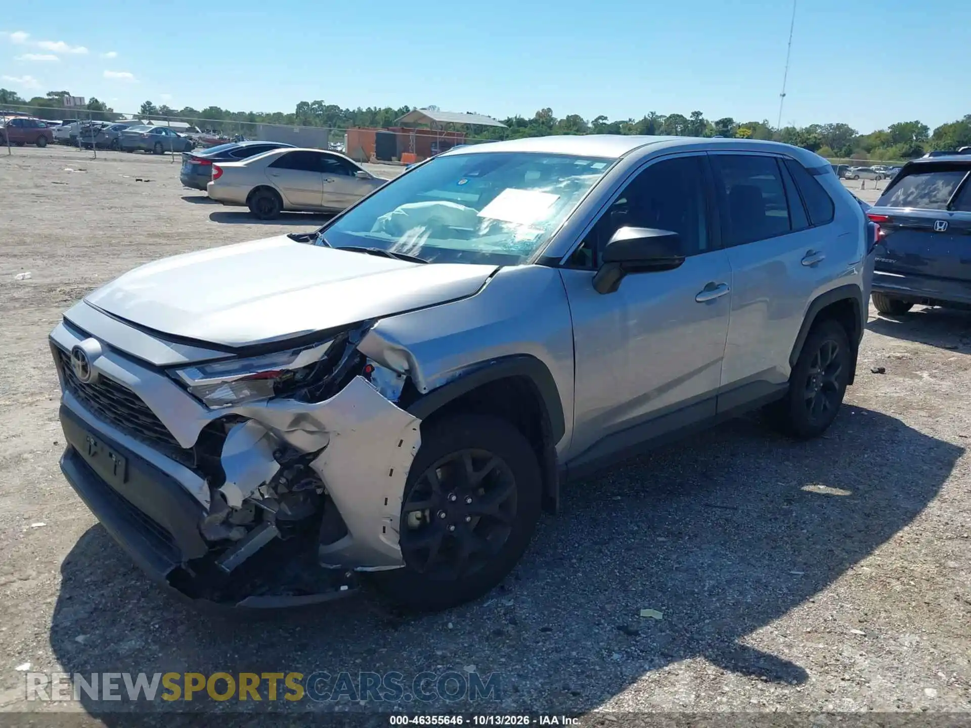 2 fotografías del automóvil dañado 2T3H1RFV6PC224632 TOYOTA RAV4 2023