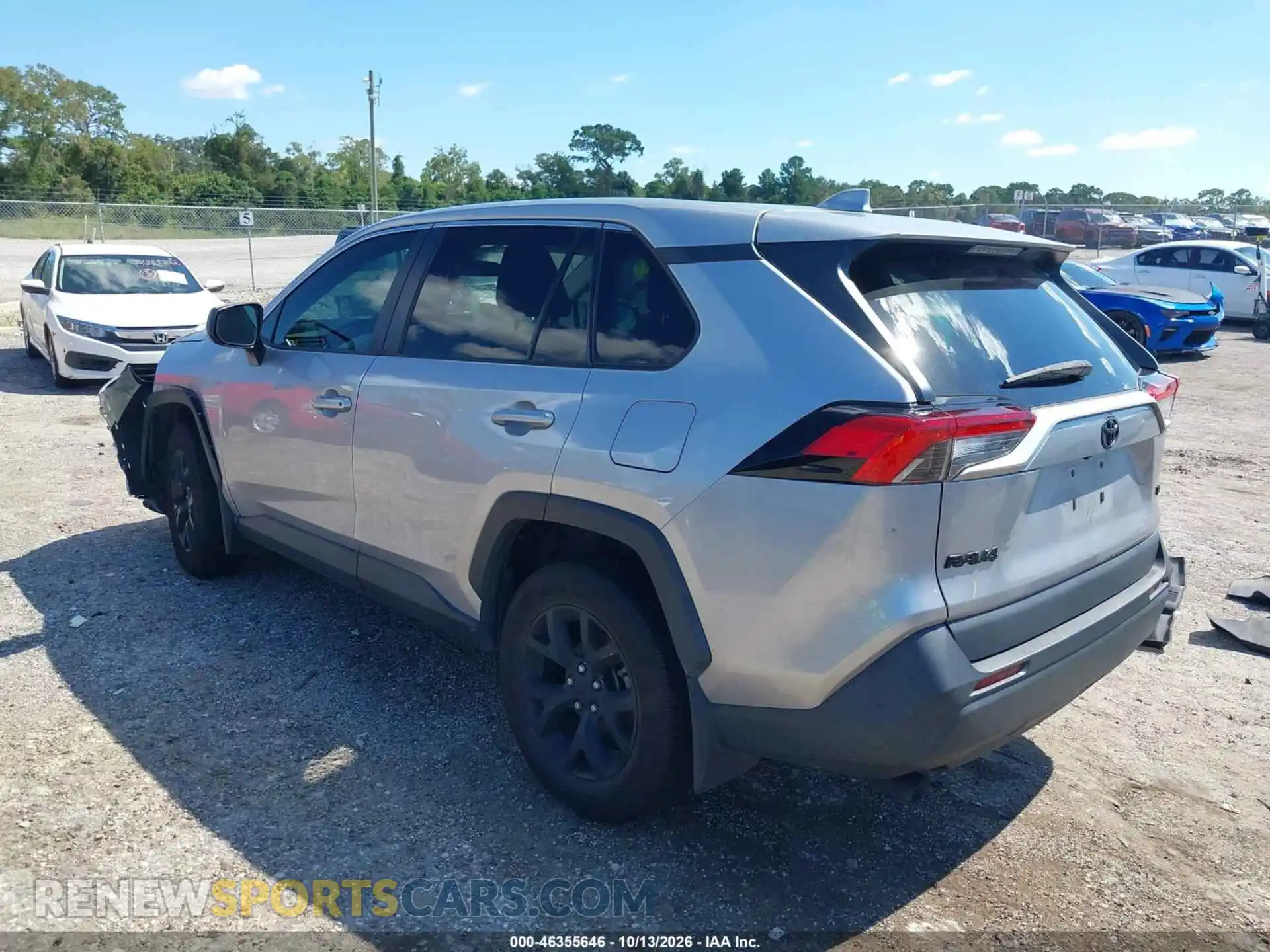 3 fotografías del automóvil dañado 2T3H1RFV6PC224632 TOYOTA RAV4 2023