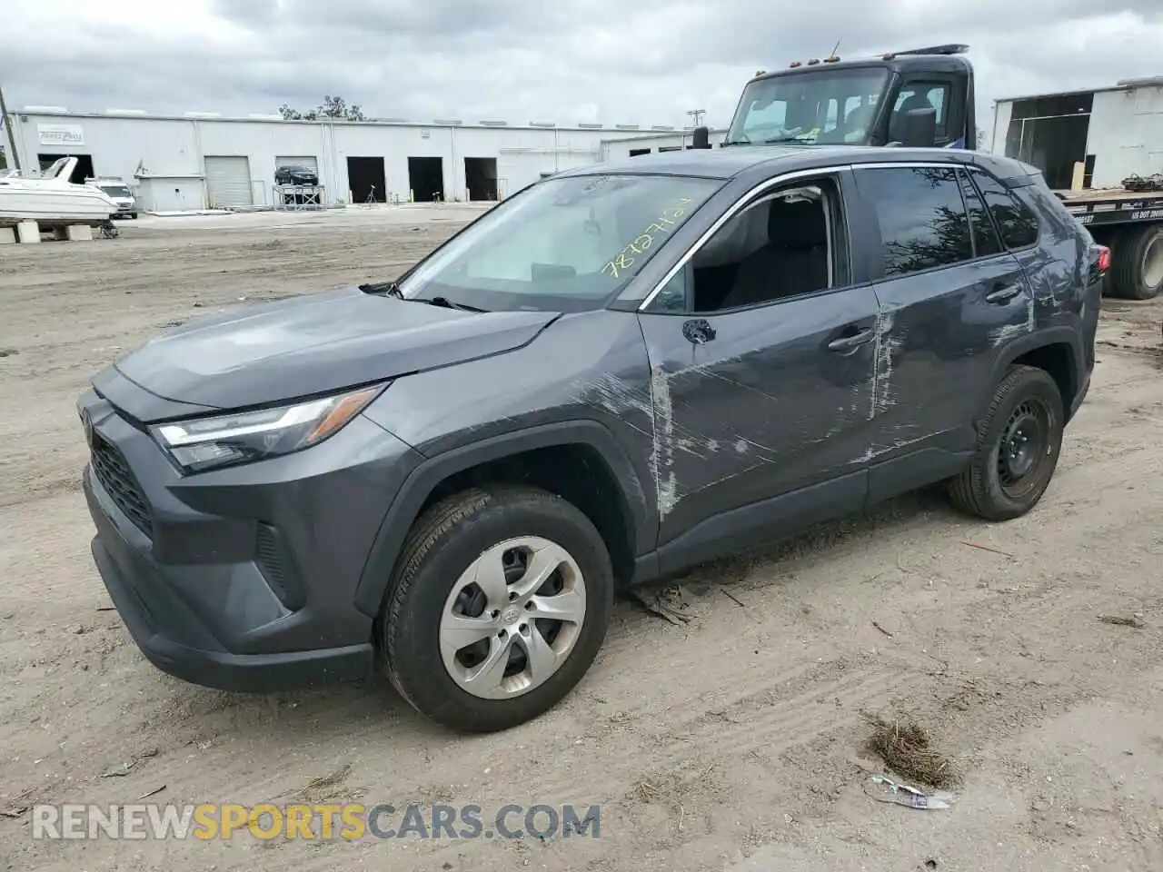 1 Photograph of a damaged car 2T3H1RFV6PC236182 TOYOTA RAV4 2023