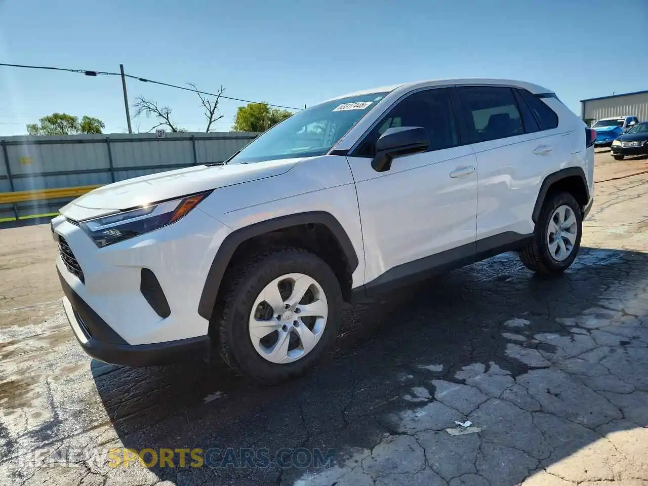 1 Photograph of a damaged car 2T3H1RFV6PC238501 TOYOTA RAV4 2023