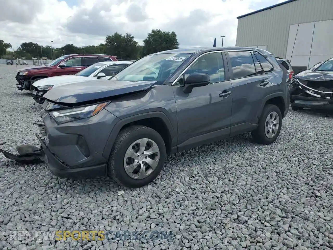 1 Фотография поврежденного автомобиля 2T3H1RFV7PC227362 TOYOTA RAV4 2023