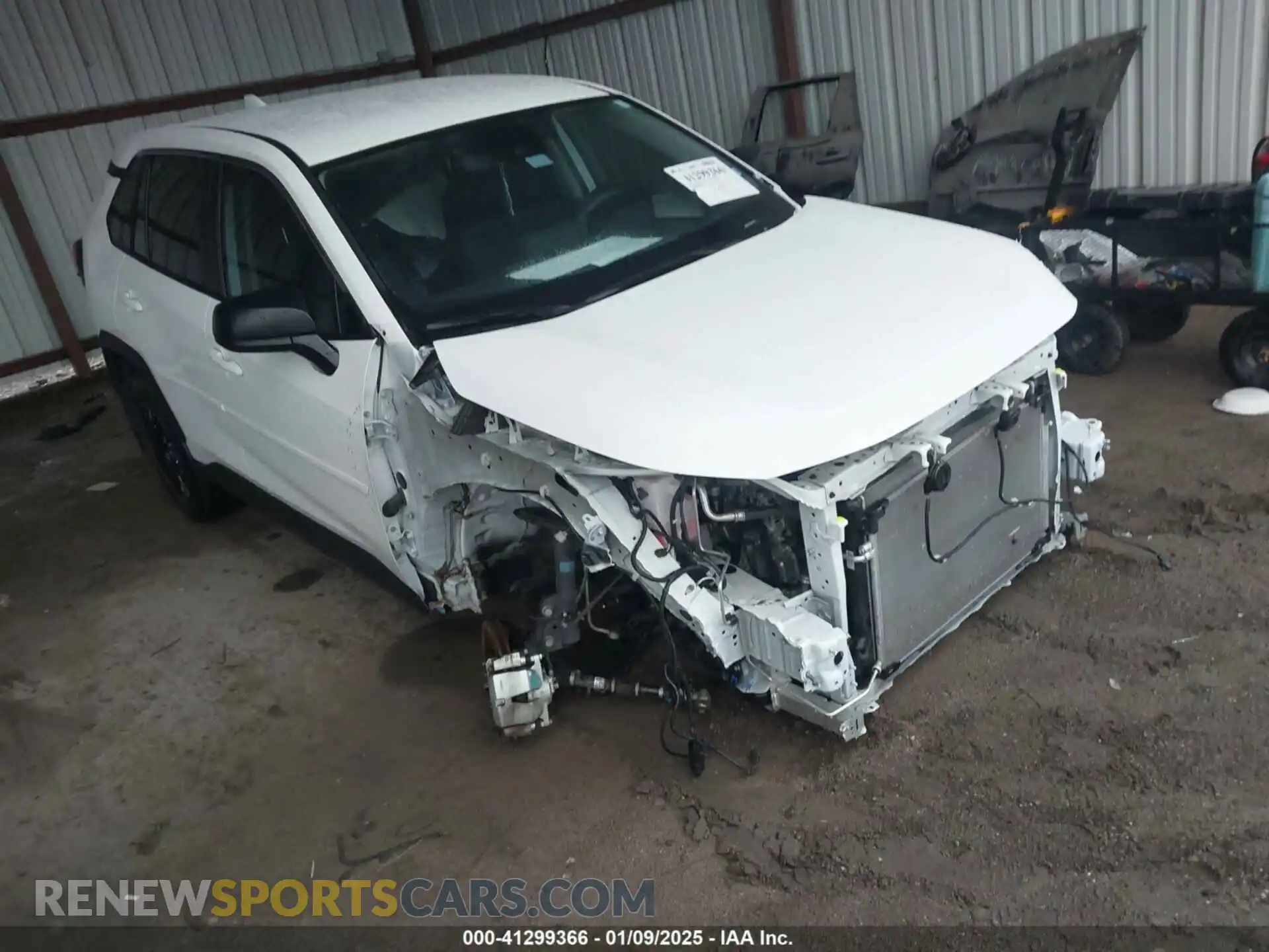 1 Photograph of a damaged car 2T3H1RFV7PC235963 TOYOTA RAV4 2023