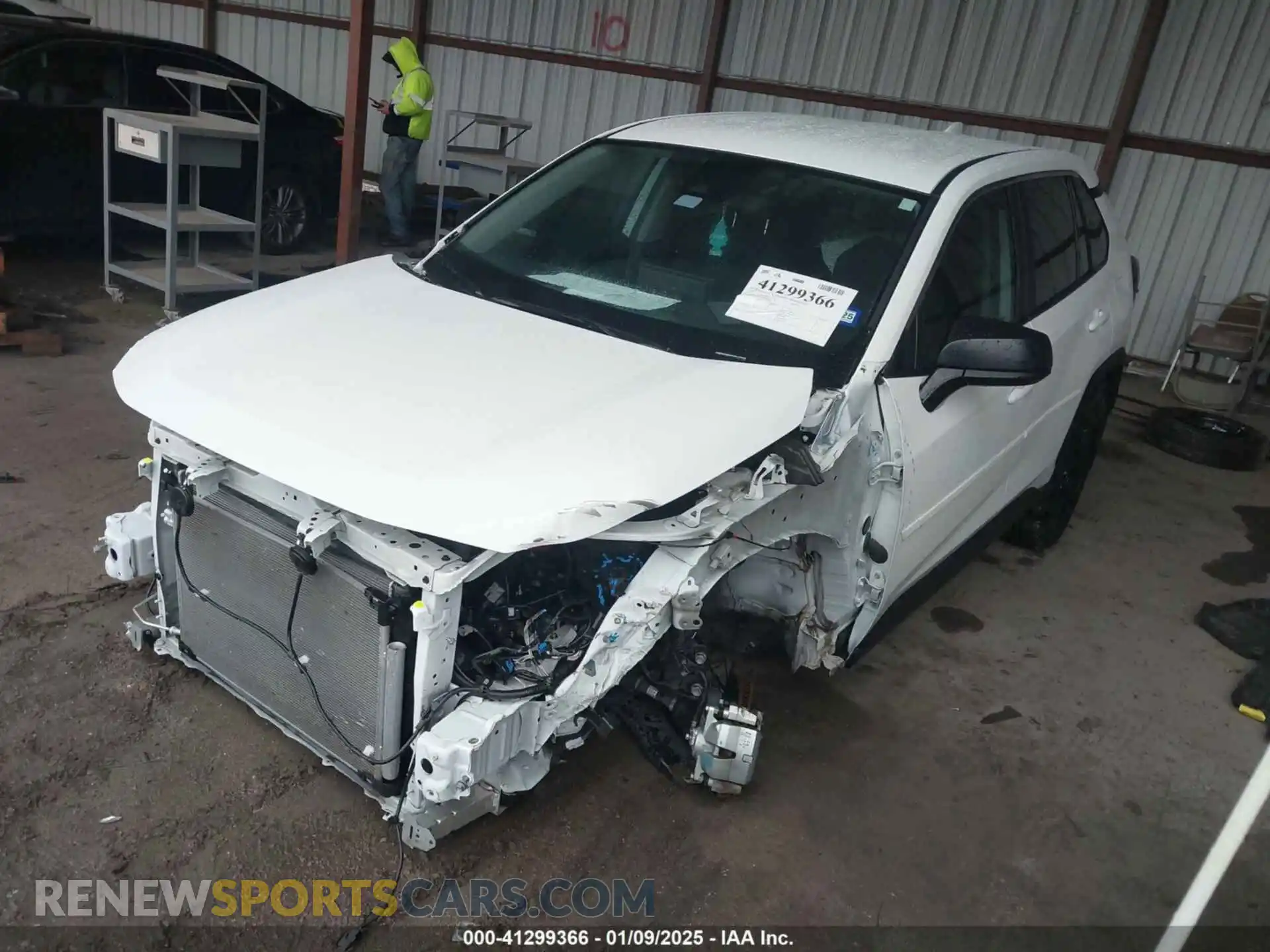2 Photograph of a damaged car 2T3H1RFV7PC235963 TOYOTA RAV4 2023
