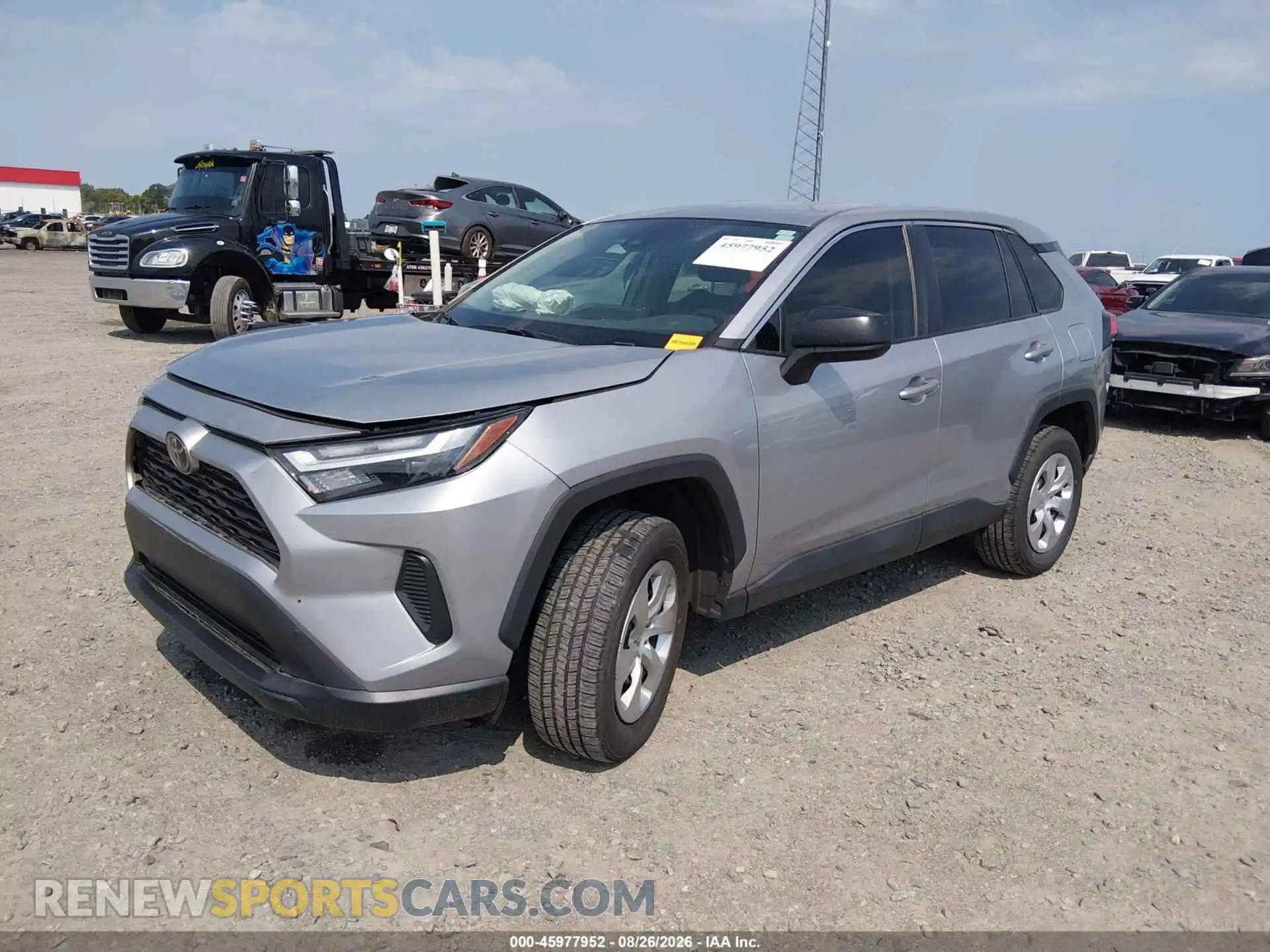 2 fotografías del automóvil dañado 2T3H1RFV7PC240631 TOYOTA RAV4 2023