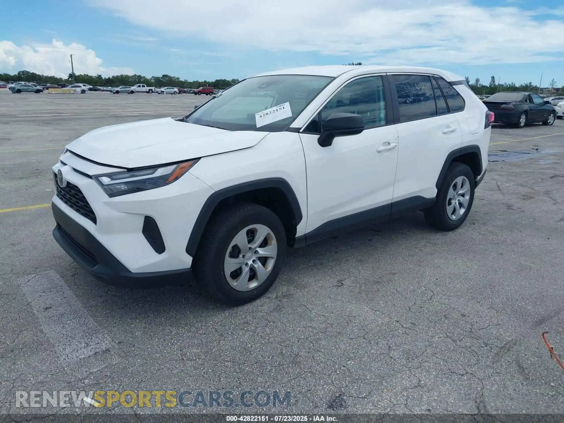 2 Photograph of a damaged car 2T3H1RFV7PC240872 TOYOTA RAV4 2023