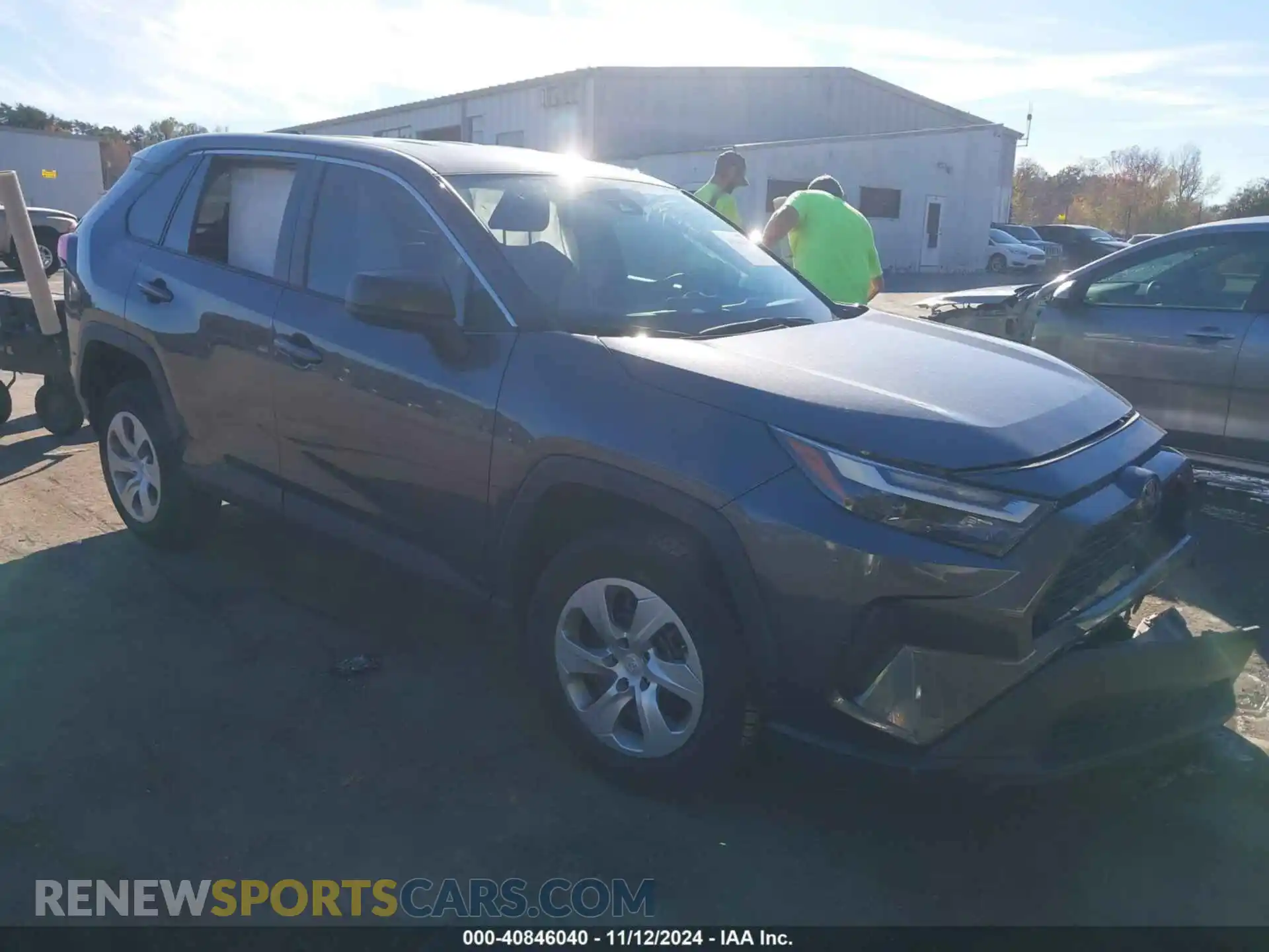 1 Photograph of a damaged car 2T3H1RFV8PC228794 TOYOTA RAV4 2023