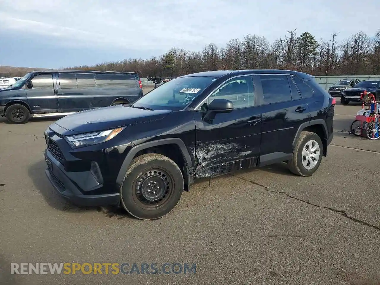 1 Photograph of a damaged car 2T3H1RFV8PC231694 TOYOTA RAV4 2023