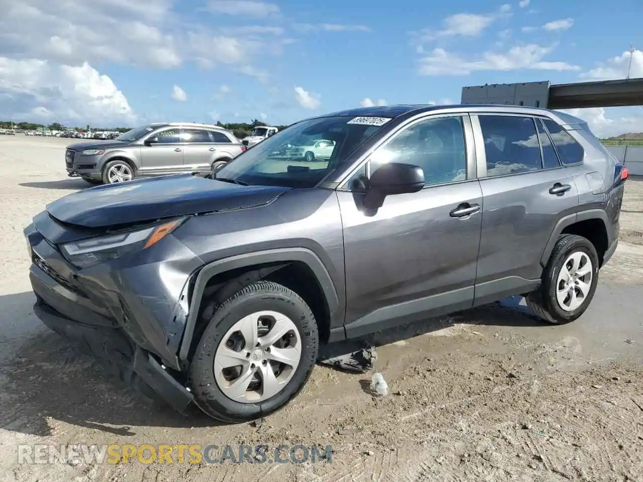 1 Photograph of a damaged car 2T3H1RFV8PC246180 TOYOTA RAV4 2023