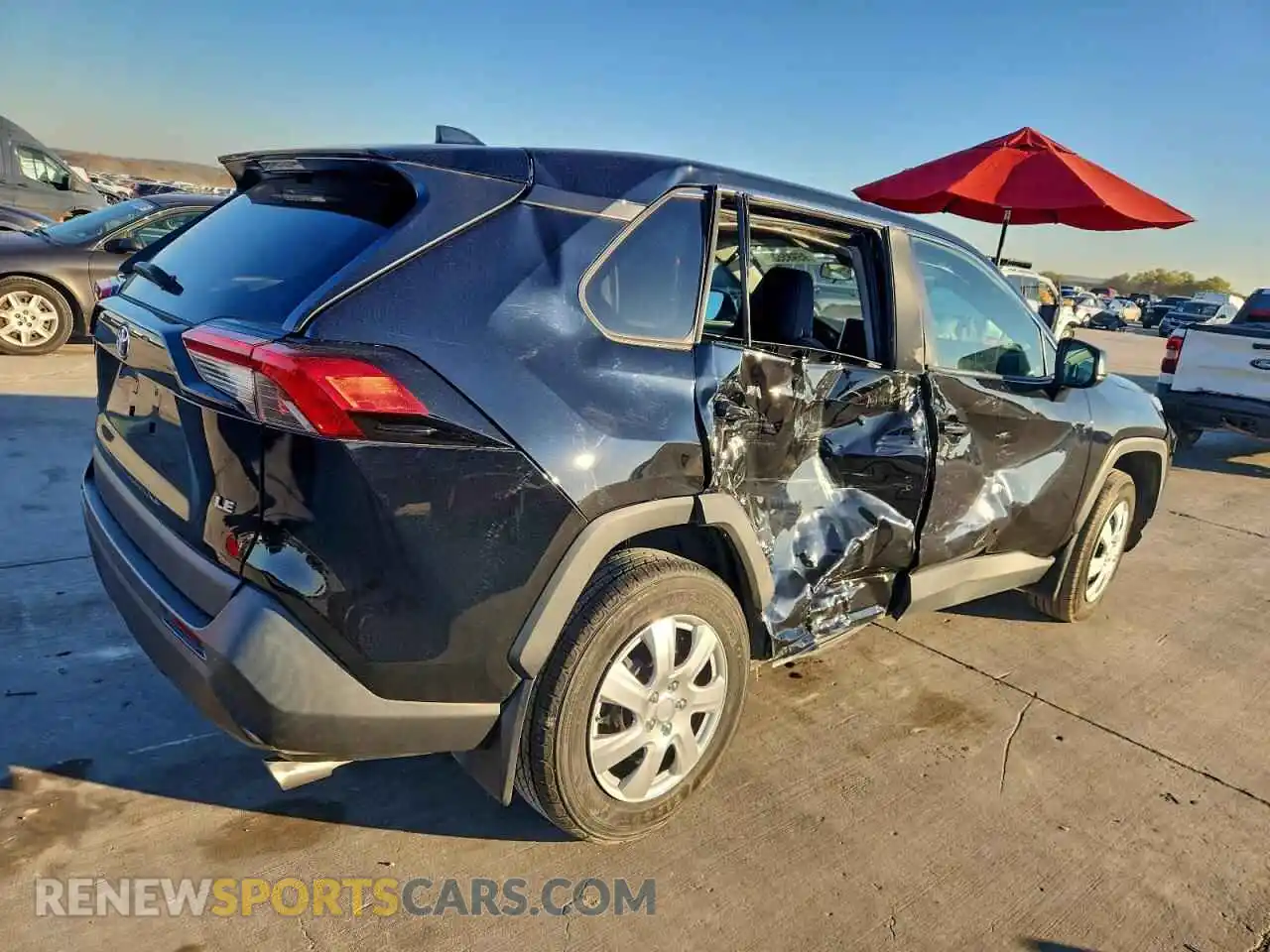 3 Photograph of a damaged car 2T3H1RFV8PW247747 TOYOTA RAV4 2023