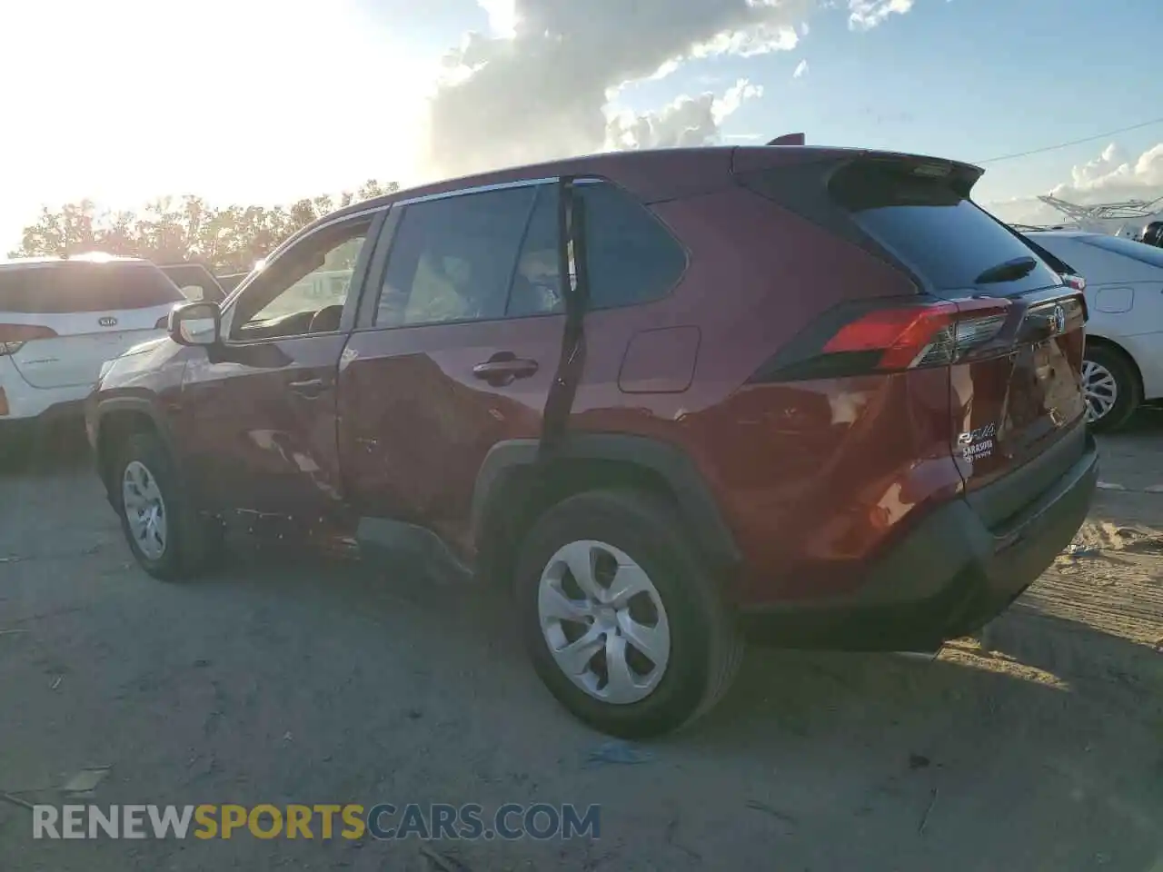 2 Photograph of a damaged car 2T3H1RFV8PW294339 TOYOTA RAV4 2023