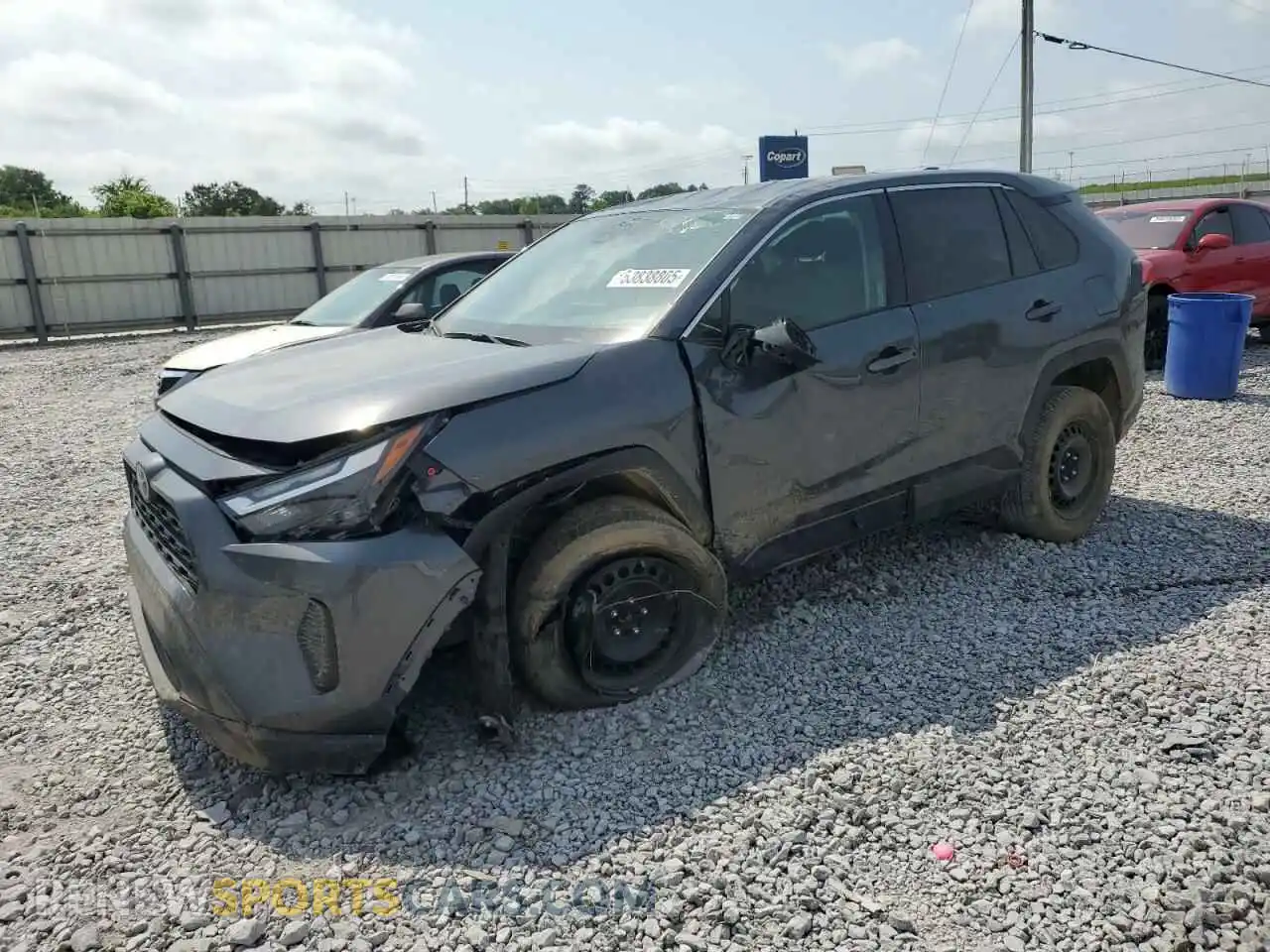 1 Photograph of a damaged car 2T3H1RFV9PC224902 TOYOTA RAV4 2023