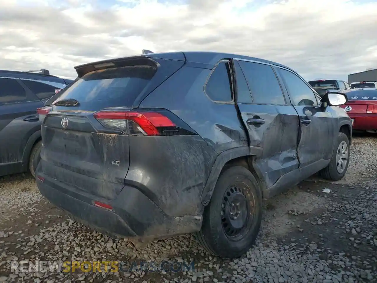 3 Photograph of a damaged car 2T3H1RFV9PC232000 TOYOTA RAV4 2023