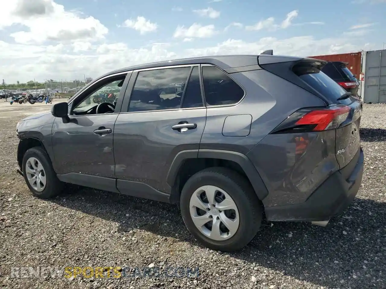 2 Photograph of a damaged car 2T3H1RFV9PC239058 TOYOTA RAV4 2023