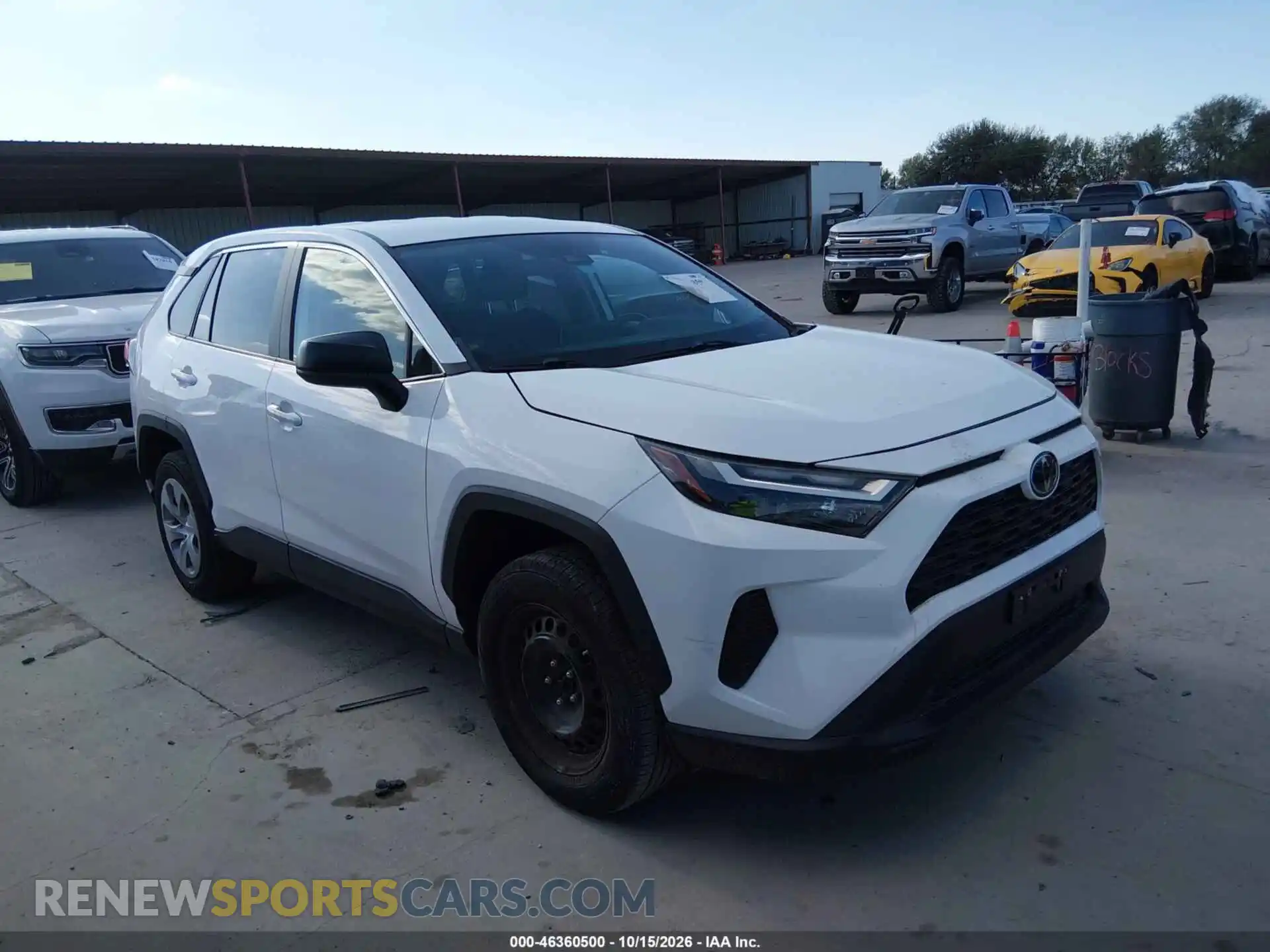 1 Photograph of a damaged car 2T3H1RFV9PW282958 TOYOTA RAV4 2023